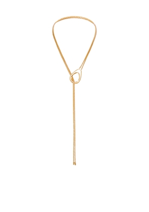 Tom Ford Brass Lariat Necklace