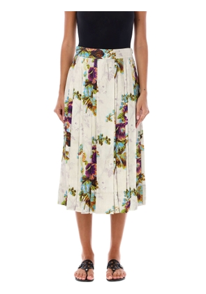 Tory Burch Flower Midi Skirt
