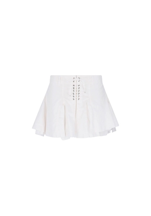 Ludovic De Saint Sernin Pleated Mini Skirt