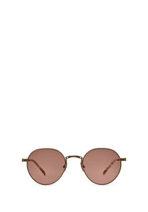 Mr. Leight Hachi S Antique Gold-Blonde Shell/semi-Flat Tahitian Rose Sunglasses