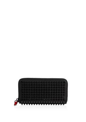 Christian Louboutin Leather Panettone Wallet With Spikes