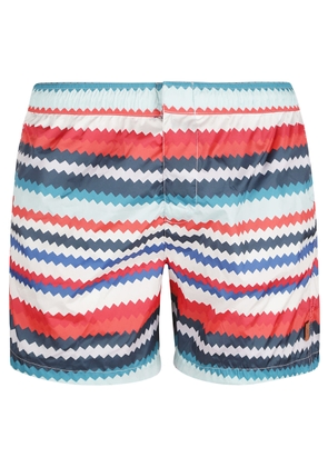 Missoni Printed Polyester Swimming Shorts