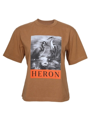 Heron Preston Graphic Printed Crewneck T-Shirt