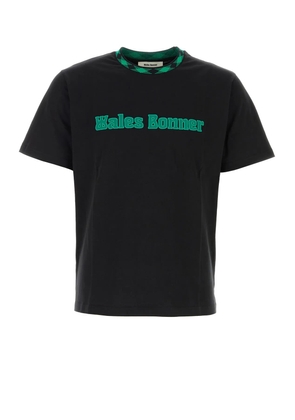 Wales Bonner Black Cotton Original T-Shirt