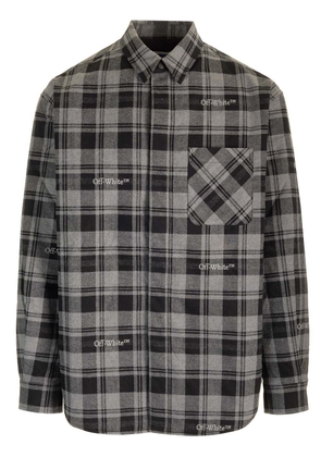 Off-White Padded Flannel Overshirt