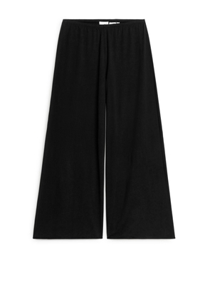Cotton Pyjama Trousers - Black