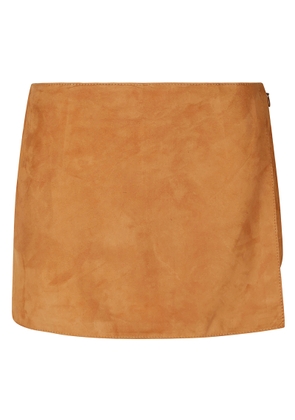 Ermanno Scervino Plain Velvet Shorts