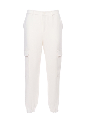 Parosh Elasticated Ankle Tapered Trousers