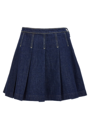 Kenzo Solid Fit & flare Skirt