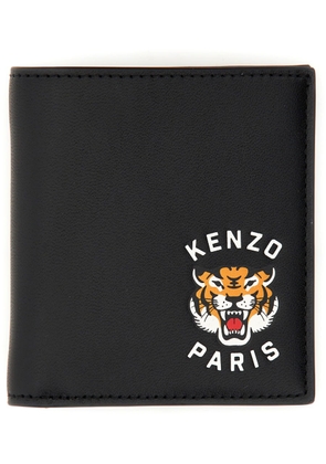 Kenzo Mini Folding Wallet With Varsity Logo
