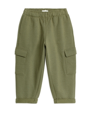 Cargo Cotton Trousers - Green