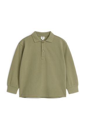 Cotton Polo Shirt - Green