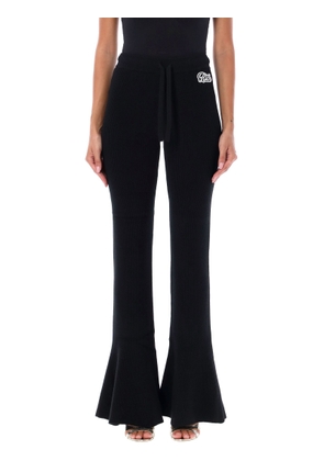 Alessandra Rich Wool Blend Knitted Trousers