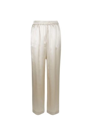 Eleventy High-Waisted Linen Trousers