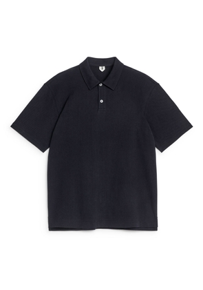 Piqué Polo Shirt - Blue