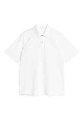 Piqué Polo Shirt - White