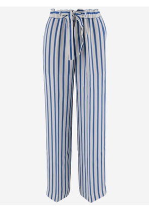 Polo Ralph Lauren Striped Silk Pants