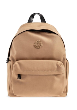 Moncler New Pierrick Logo Patch Zipped Backpack