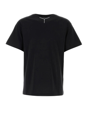 Y/project Black Cotton T-Shirt