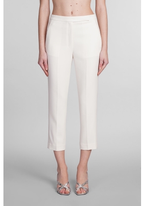 Theory Pants In Beige Triacetate
