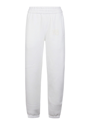 T By Alexander Wang Puff Paint Logo Esential Terry Classic Sweatpant