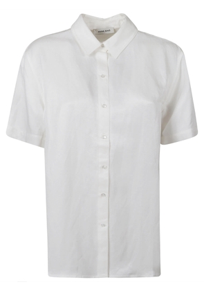 Anine Bing Short-Sleeved Plain Shirt