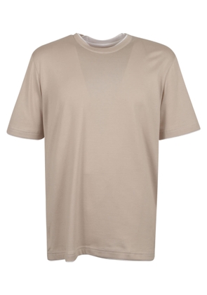 Eleventy Round Neck Plain T-Shirt