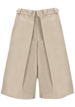 Givenchy Raw Bottom Chino Bermuda Shorts
