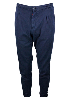 Kiton Soft Trousers With Elastic Waist