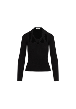 Isabel Marant Cut-Out Detailed Knitted Jumper
