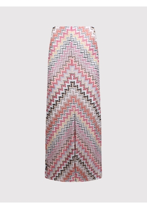 Missoni Zigzag-Woven Long-Length Skirt