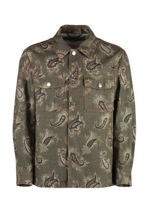 Etro Jacquard Cotton Jacket