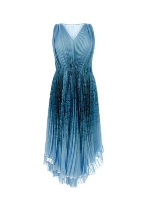Ermanno Scervino Light Blue Polyester Dress