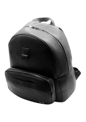 Armani Collezioni Backpack In Very Soft Soft Grain Eco-Leather With Logo Written On The Front. Adjustable Shoulder Straps. Measures 38X32X12 Cm