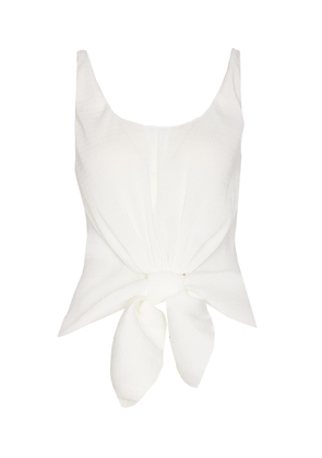 J.w. Anderson Knot Front Strap Top