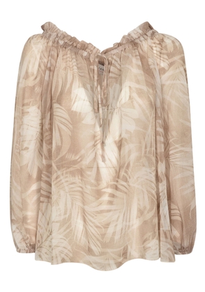 Ermanno Firenze Printed Blouse