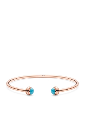 Piaget Rose Gold And Turquoise Possession Bangle