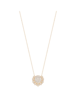Piaget Rose Gold And Diamond Sunlight Pendant Necklace