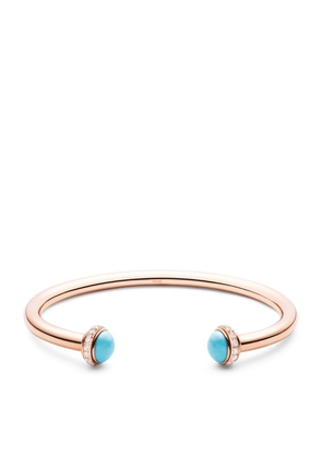 Piaget Rose Gold, Diamond And Turquoise Possession Bangle