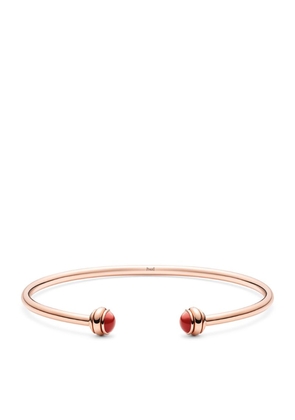 Piaget Rose Gold And Carnelian Possession Bangle