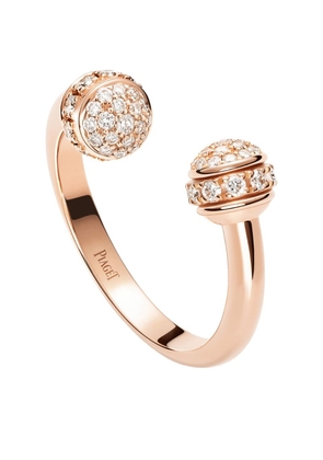 Piaget Rose Gold And Diamond Possession Open Ring