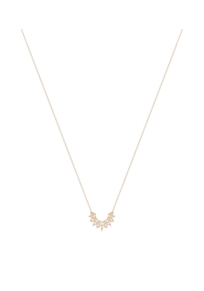 Piaget Rose Gold And Diamond Sunlight Pendant Necklace