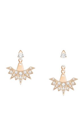 Piaget Rose Gold And Diamond Sunlight Earrings