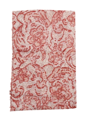 Faliero Sarti Scarf With Red Pattern