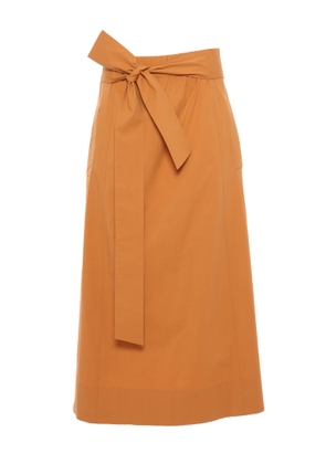 Antonelli Orange Skirt With Bow