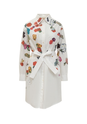 Marni Dress With Floral Patterned Embellishment