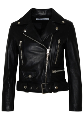 Acne Studios Classic Leather Biker Jacket