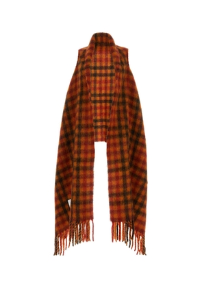 Marni Embroidered Mohair Blend Scarf