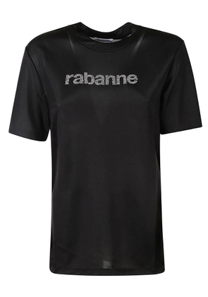 Paco Rabanne Round Neck Logo T-Shirt