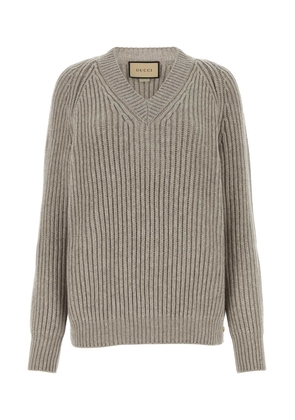 Gucci Dove Grey Wool Sweater